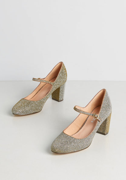 Attention to Excellence Glitter Heel